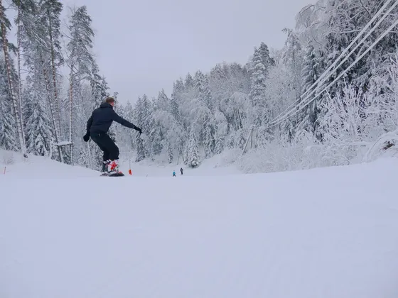 Горнолыжный курорт Красное озеро в Ленинградской области: фото 4
