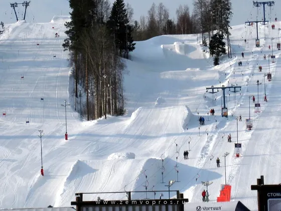 Горнолыжный курорт Снежный в Ленинградской области: фото 6