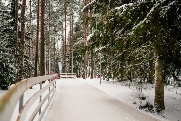 Горнолыжный курорт Красное озеро в Ленинградской области: фото 12